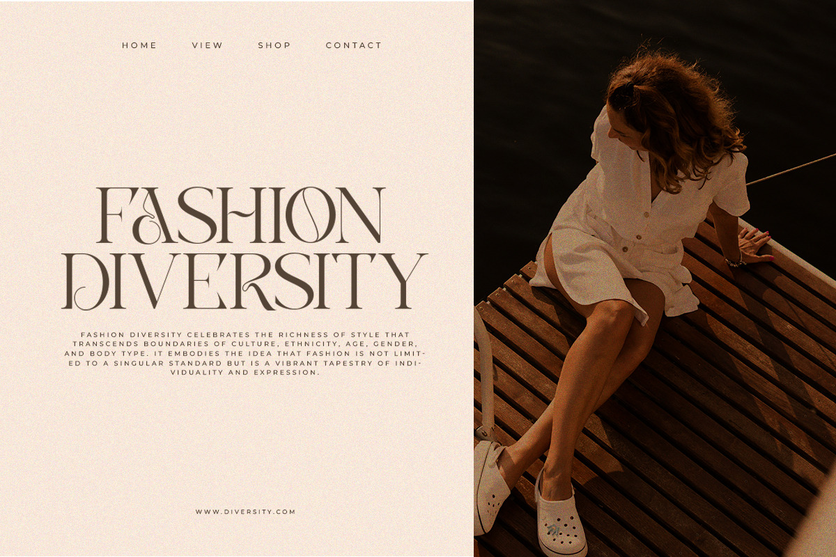 TBJ Rose Angel | Display Serif, a Serif Font by Taboja Studio (Photo 4 of 11)