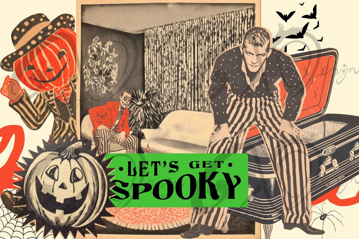 Carnival of Shadows: A Spooky 1950s, a Person Illustration by NiiiNArt (Photo 5 of 6)