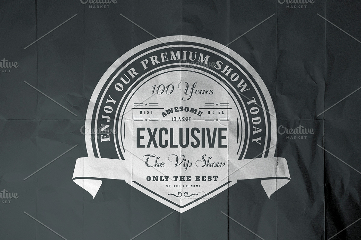 30 Folded & Crumpled Paper Textures preview 4