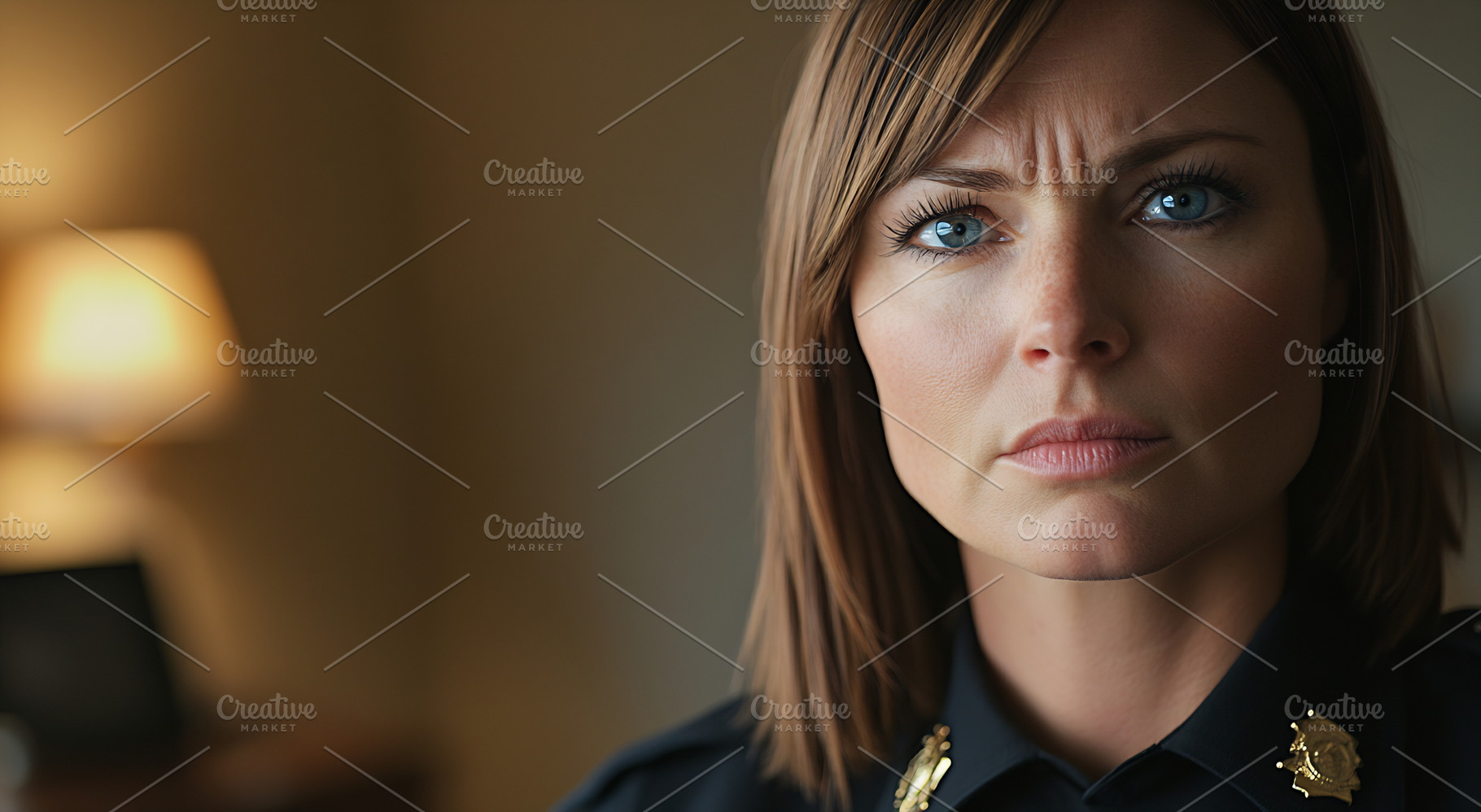 Police chief in deep talk, a Photo by Beautiful things
