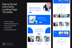 Figma Dental Clinic Landing Page
