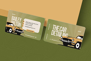 Car Detail Business Card