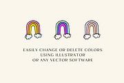 Rainy Day Clipart Illustrations Set, an Object Graphic by Lemonade Pixel (Thumbnail 3 of 8)