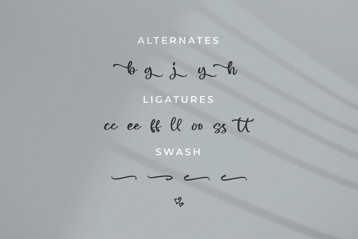 Simple Love, a Script Font by Integritype Studio (Photo 11 of 15)