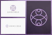 20 Circle geometric logos - outline, a Branding & Logo Template by VP Fonts (Thumbnail 21 of 21)