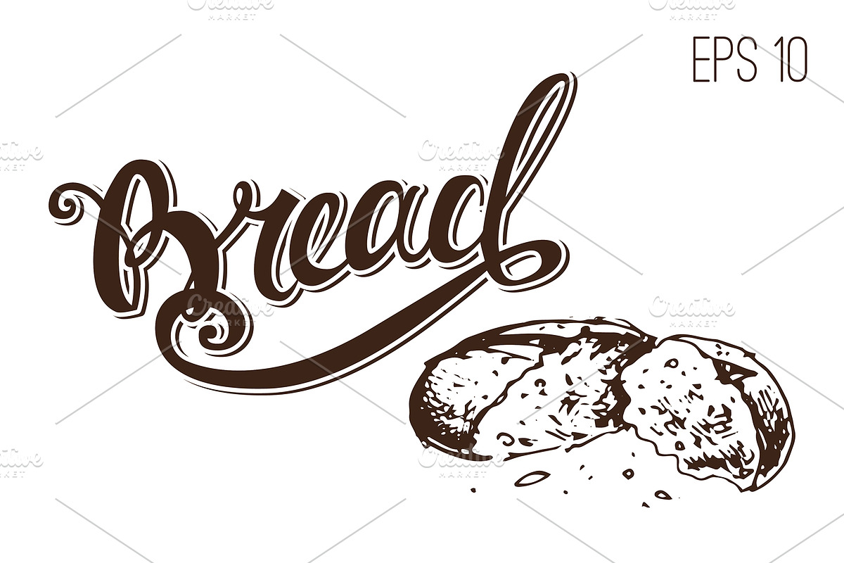 Bakery icons and calligraphy, a Food Illustration by Margo Miller (Photo 13 of 30)