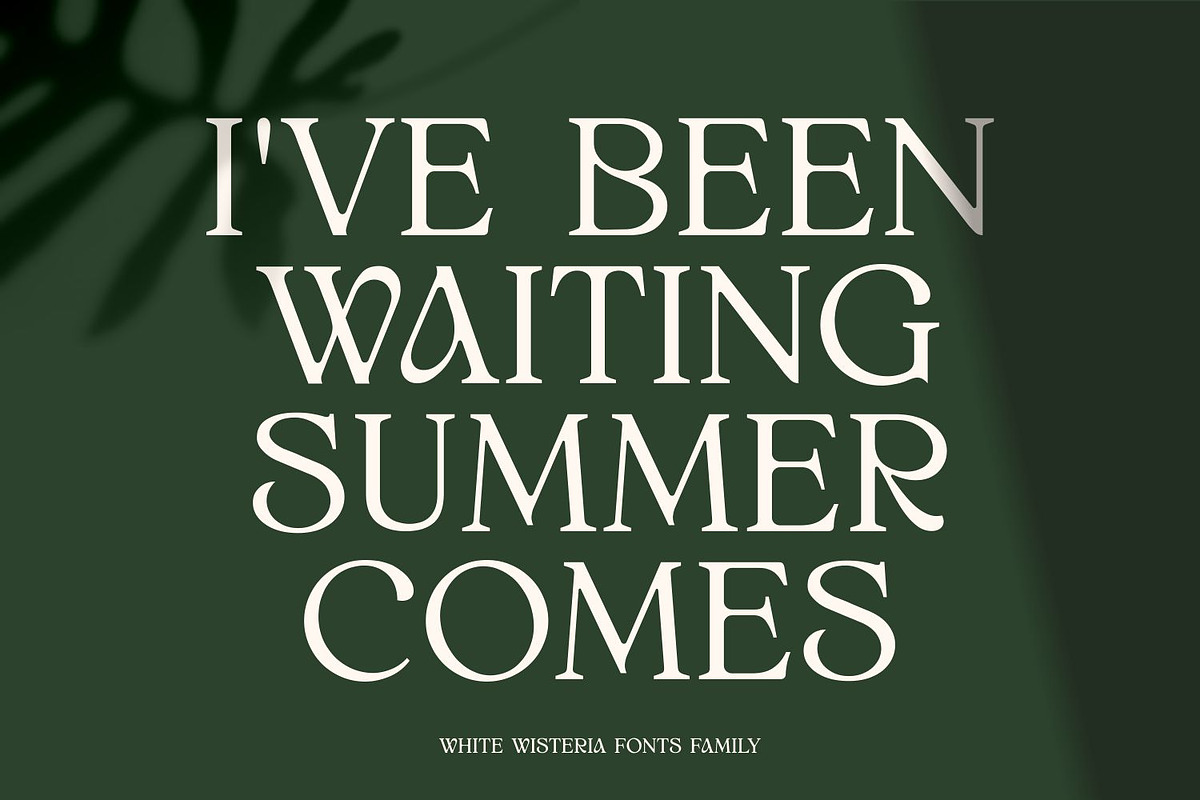 White Wisteria Fonts Family, a Serif Font by Asenbayu (Photo 6 of 13)
