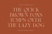 Cerotta, a Serif Font by zeenesia (Thumbnail 15 of 17)