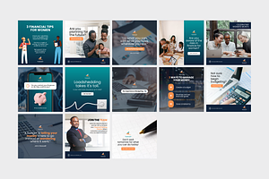 Finance Social Media Templates