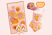 Summer Vibes, a Decorative Illustration by YuNa (Thumbnail 6 of 11)
