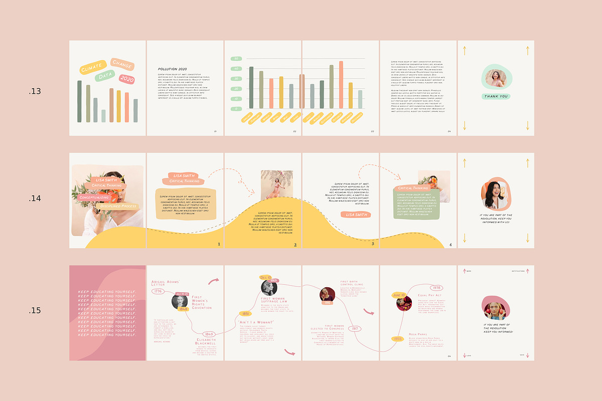 Instagram Educational Carousel Canva, a Social Media Template by Sparrow & Snow (Photo 8 of 10)