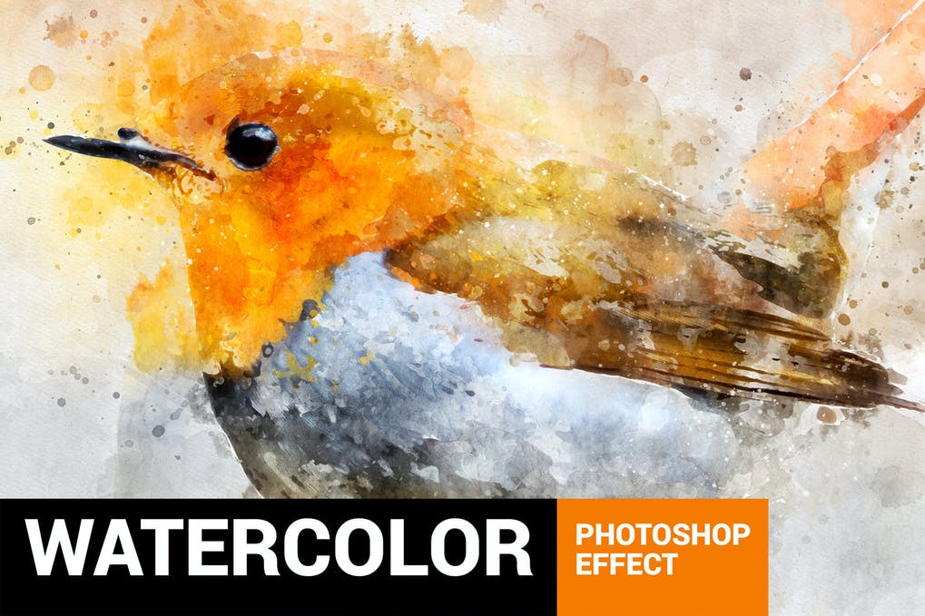 Watercolor Artist Photoshop Action