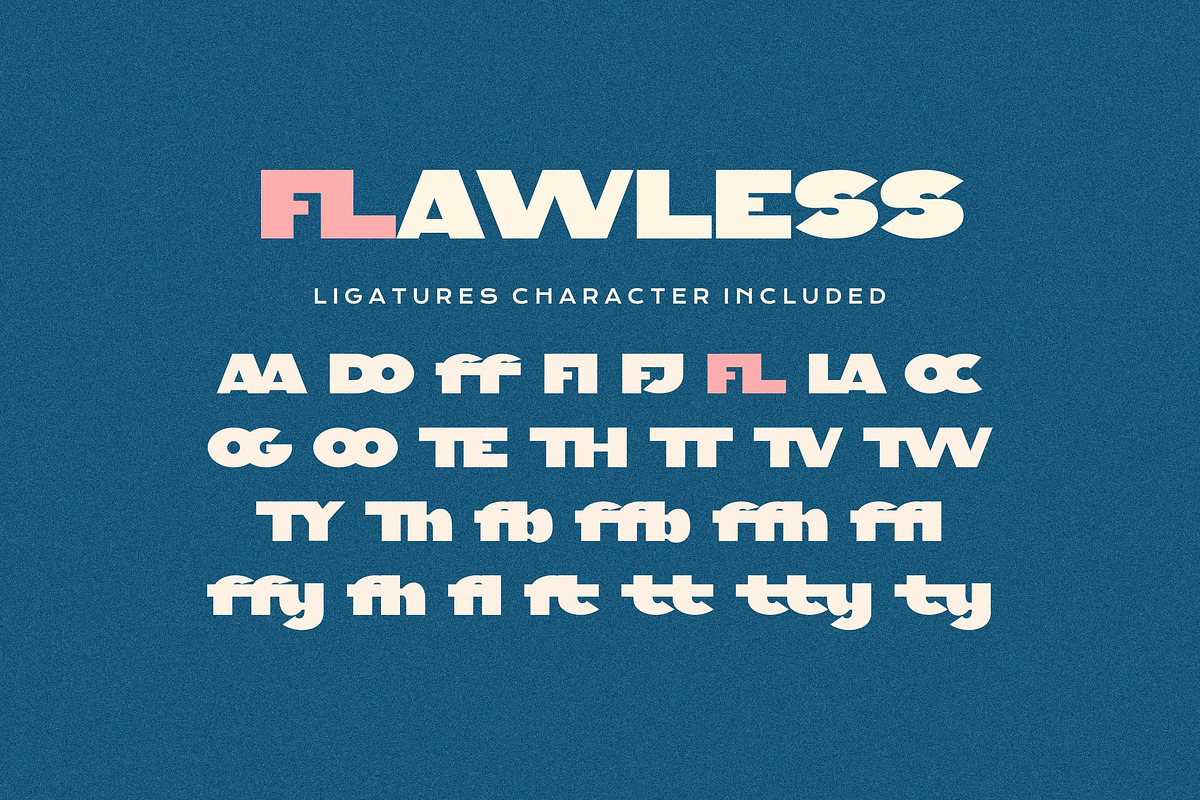 More Sunny - Chunky Display Font, a Sans Serif Font by Imoodev (Photo 4 of 5)