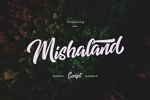 Mishaland Typeface