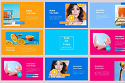 Fun Of Three Google Slide Template, a Presentation Template by Overcloud (Thumbnail 2 of 4)