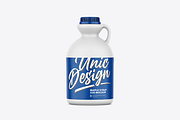 Syrup Jug Mockup, a Product Mockup by UnicDesign (Thumbnail 3 of 3)