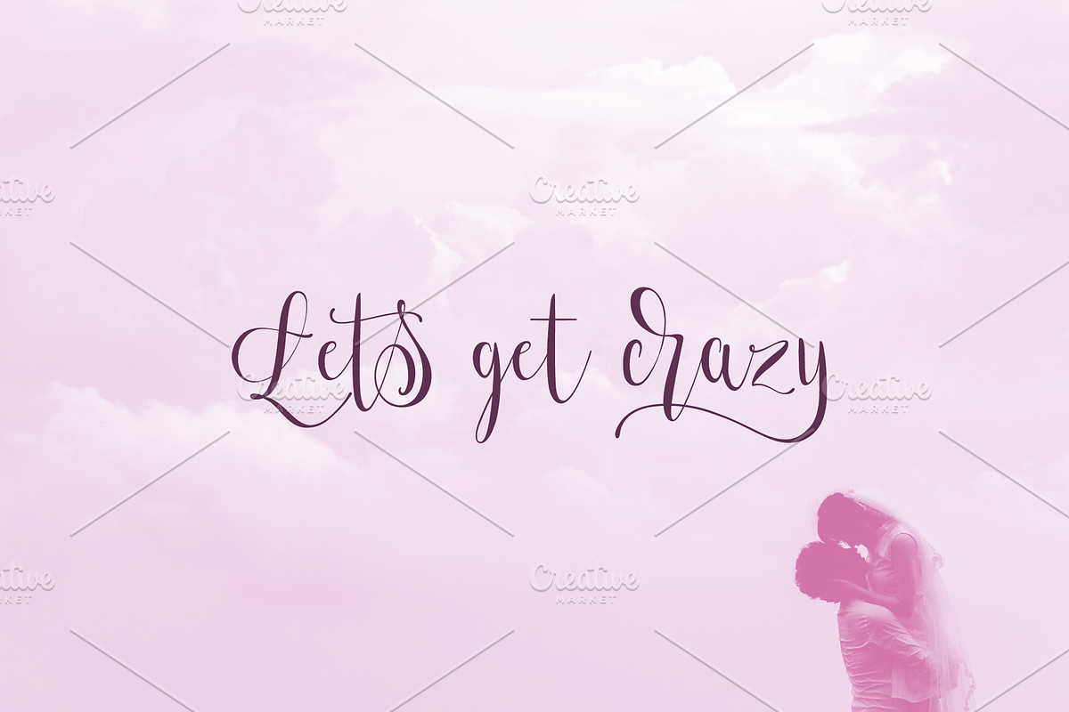 Lets get crazy font duo