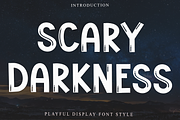Scary Darkness, a Serif Font by InermediaSTUDIO (Thumbnail 1 of 8)