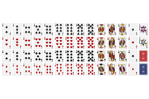 Pixel art playing cards. Standard 52, an Illustration by winwin.art