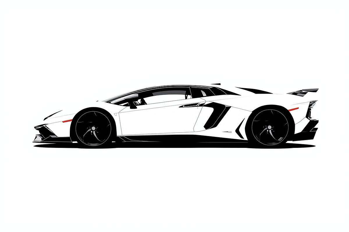 Car Silhouette Vector Art, an Illustration by musafir_fashion (Photo 2 of 9)