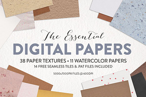 Digital Paper Textures
