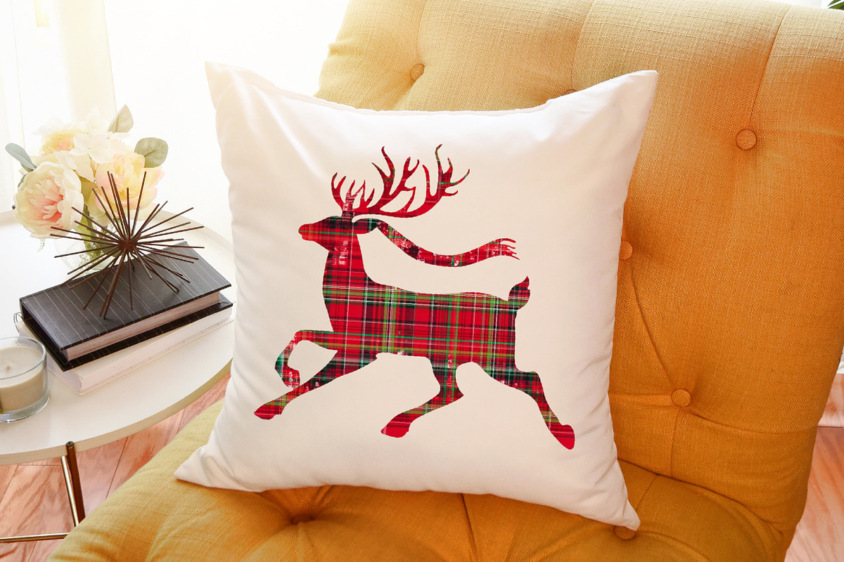 Watercolor Christmas Pattern PNG Cli, an Illustration by Sublimation Artist (Photo 6 of 6)