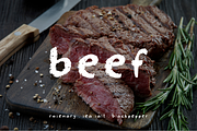 Handwritten Font: Grilled Steak, a Handwritten Font by The Design Toolkit (Thumbnail 2 of 4)