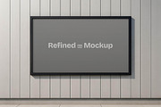 Minimalist Framed Wallscape Mockup, a Product Mockup by Design Squad (Thumbnail 4 of 4)