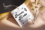 Lougiet Guina - Retro Script Font, a Script Font by Dhabee (Thumbnail 13 of 16)