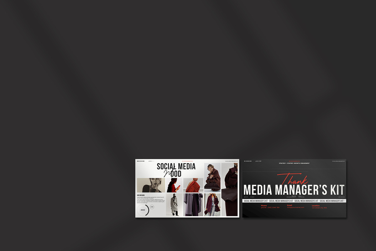 Social Media Manager's Kit, a Presentation Template by Aura Agency (Photo 10 of 11)