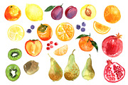 Watercolor food. Fruits & Vegetables, a Food Illustration by irina.vaneeva (Thumbnail 6 of 7)