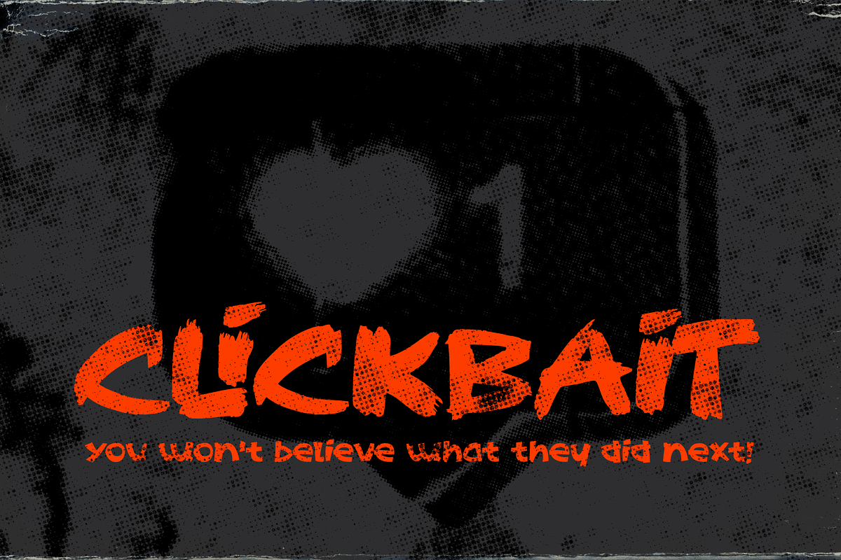 Wasted Youth: 90s Grunge Brush Font, a Handwritten Font by Wingsart Studio (Photo 12 of 20)