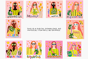 Aquarius Collage Girls, a Person Illustration by Jakayla Digital Co (Thumbnail 5 of 9)