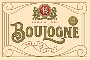 Hemera II - Vintage Decorative Font, a Serif Font by Konstantine Studio (Thumbnail 2 of 9)