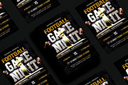 American Football Flyer, a Flyer Template by Basez Flyers (Thumbnail 1 of 4)