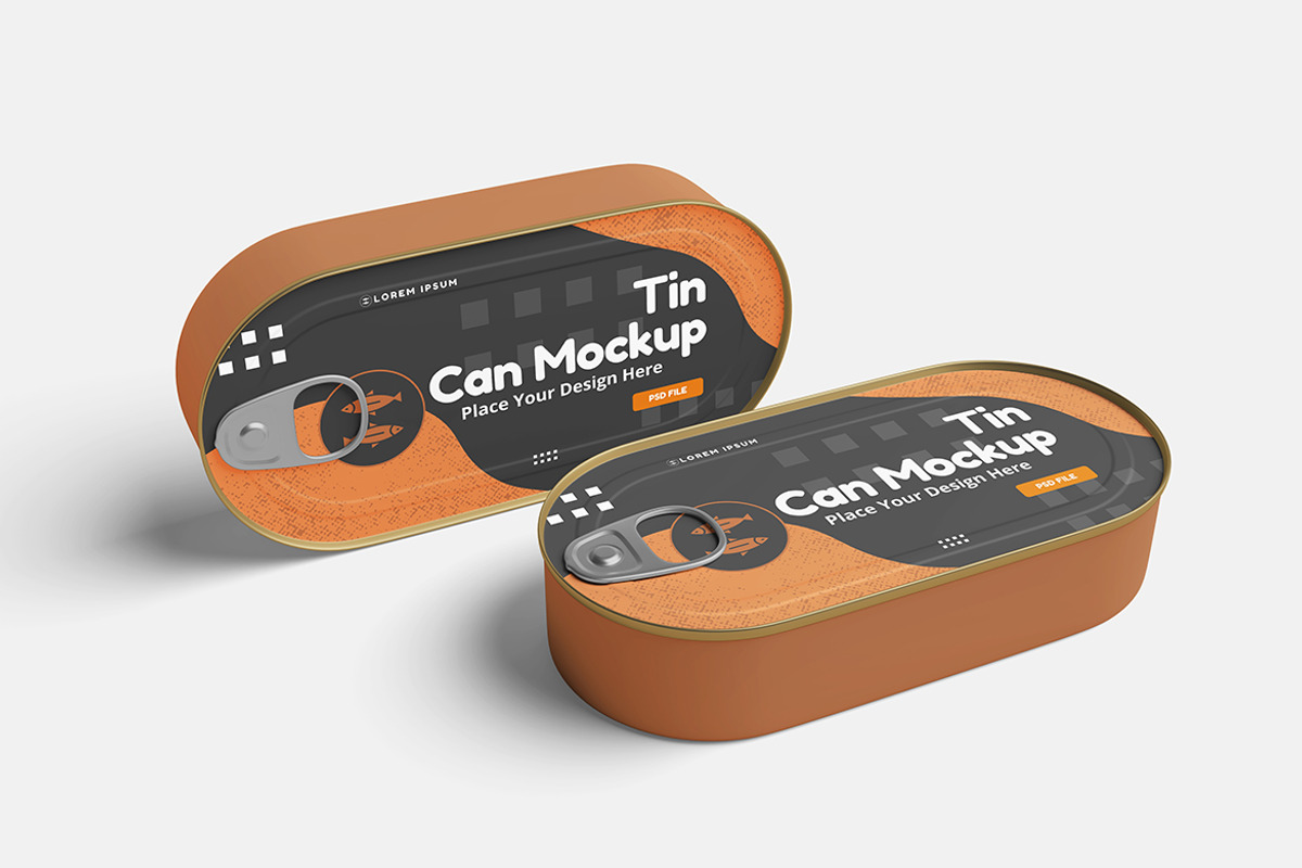 Tin Can Mockup, a Product Mockup by Indah (Photo 4 of 6)