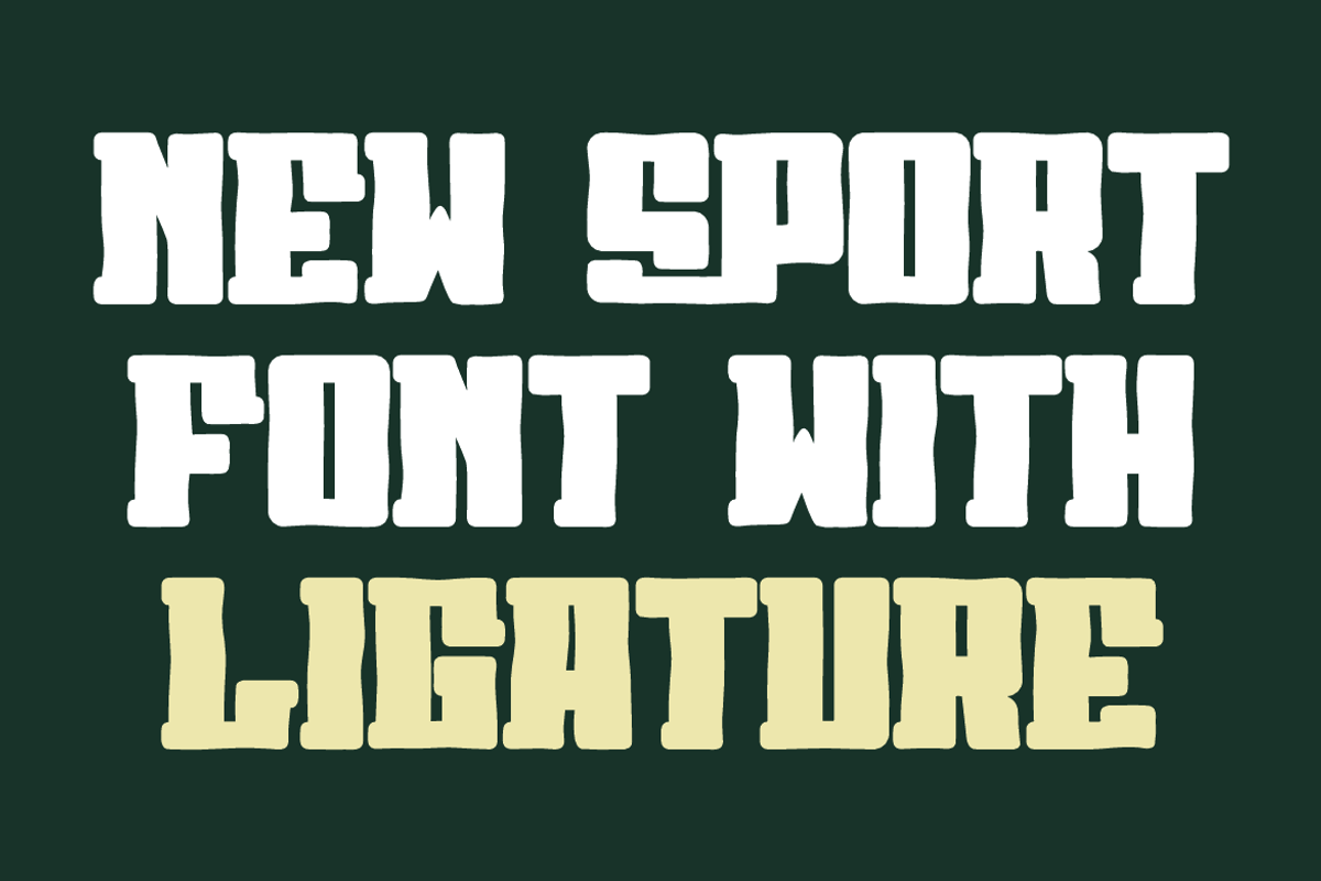 Sport Sobenor Brush, a Handwritten Font by QR Design Studio (Photo 3 of 8)