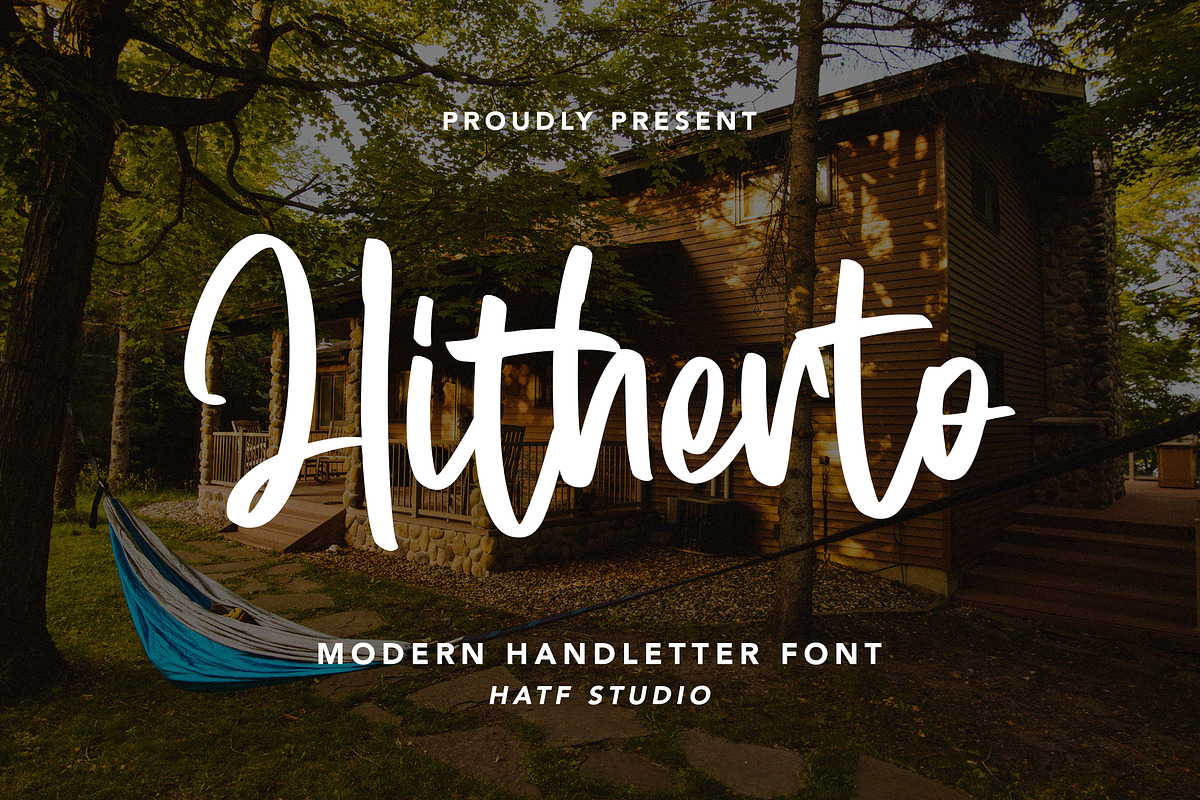 Hitherto, a Handwritten Font by HATFSTUDIO (Photo 1 of 8)