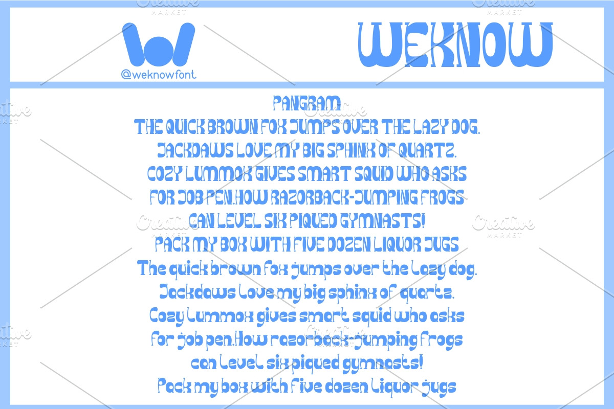 Groovy Funky Font, a Font by weknow (Photo 6 of 8)