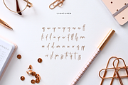 Sloothine - handlettered script, a Script Font by Quothron (Thumbnail 3 of 5)