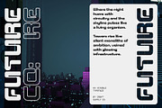 CS Visible – Futuristic Font, a Sans Serif Font by Craft Supply Co. (Thumbnail 4 of 8)