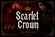 Scarlet Crown, a Blackletter Font by Wow Magic (Thumbnail 3 of 6)