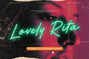 Eleanor Rigby | Retro Script, a Script Font by Ryn Pojas (Thumbnail 3 of 7)