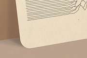 Mockup Old Paper Sketch Postcard, a Print Template by ArtefShop (Thumbnail 4 of 7)