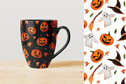 Halloween Jack-o'-Lantern graphics, a Seasonal Illustration by Yelloo Fish (Thumbnail 6 of 7)