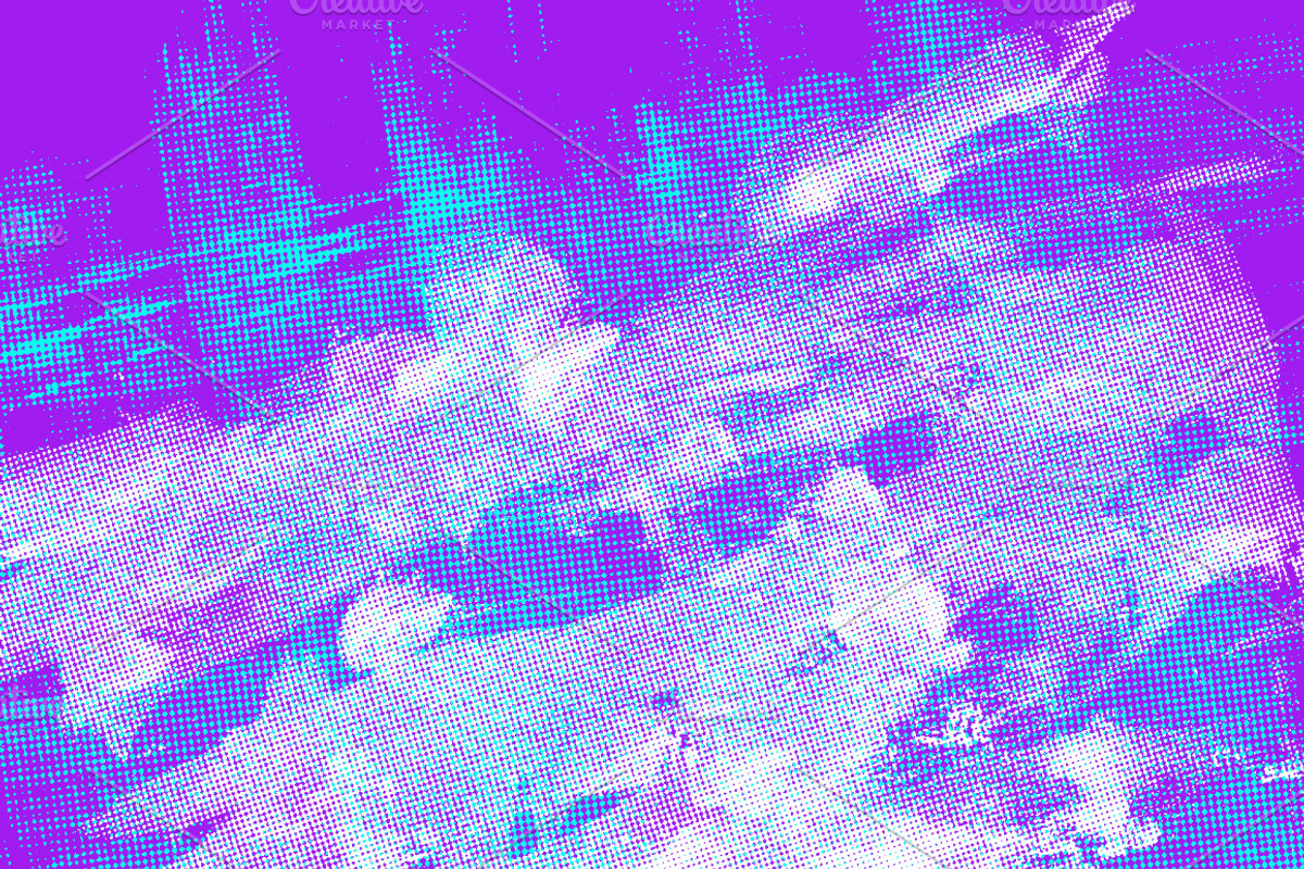 Halftone Paint Textures #2 preview 4