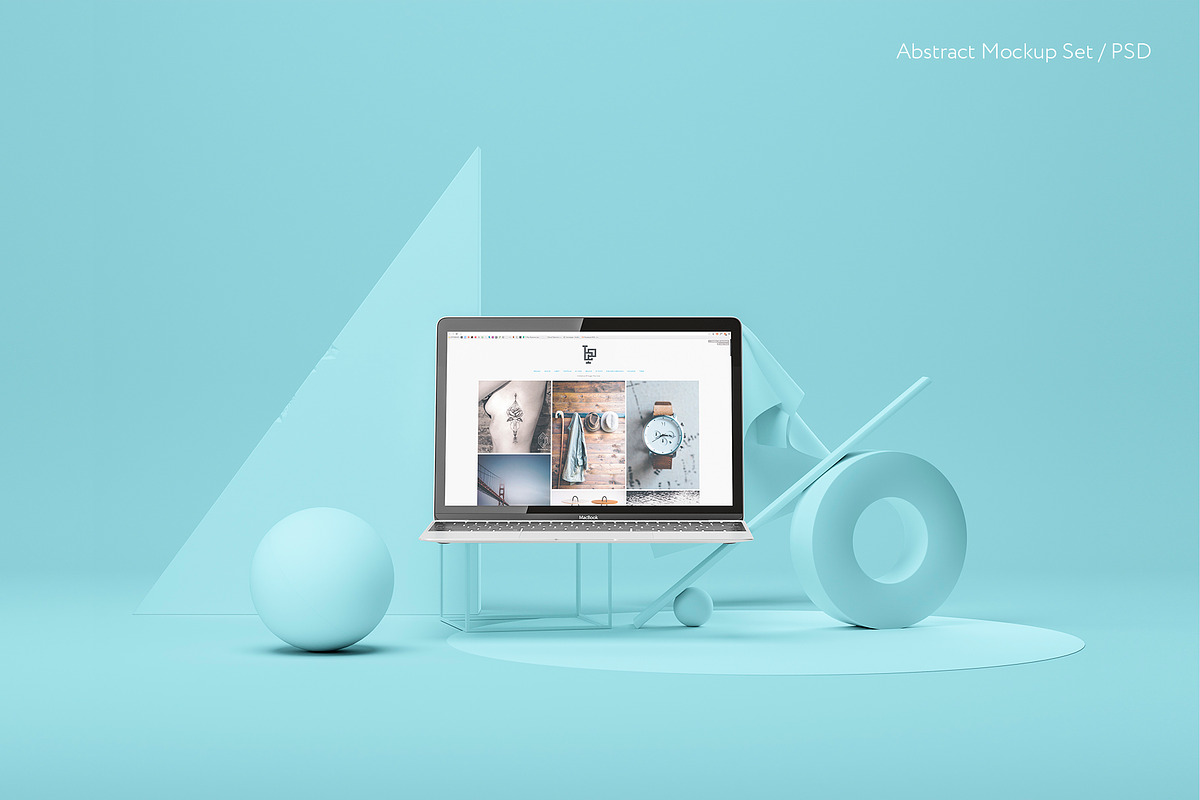 Abstract Color Mockup Set, a Mac Mockup by Best Pixels™ (Photo 6 of 12)