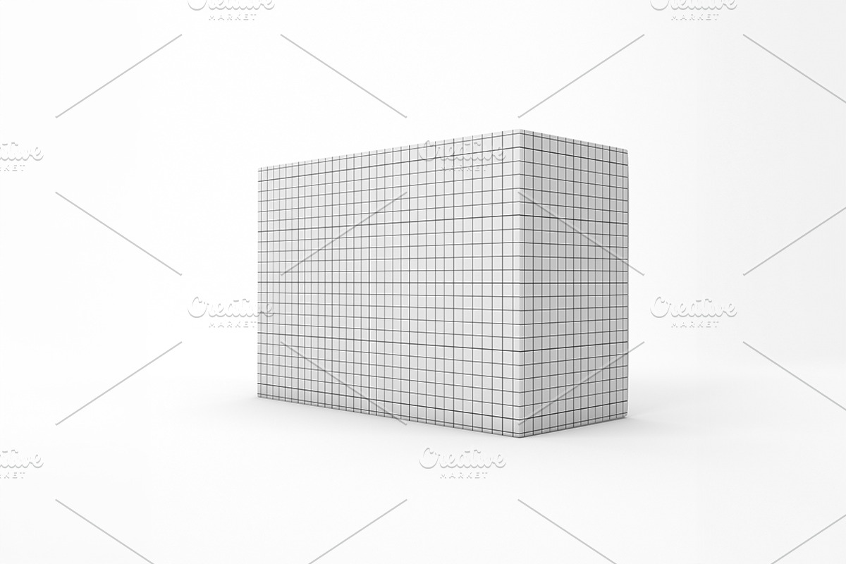 Cardboard Box Mockup, a Packaging Mockup by Qaleb Studio (Photo 2 of 3)
