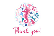 Seahorse Seamless Patterns, a Pattern Graphic by Michiru13 (Thumbnail 23 of 23)