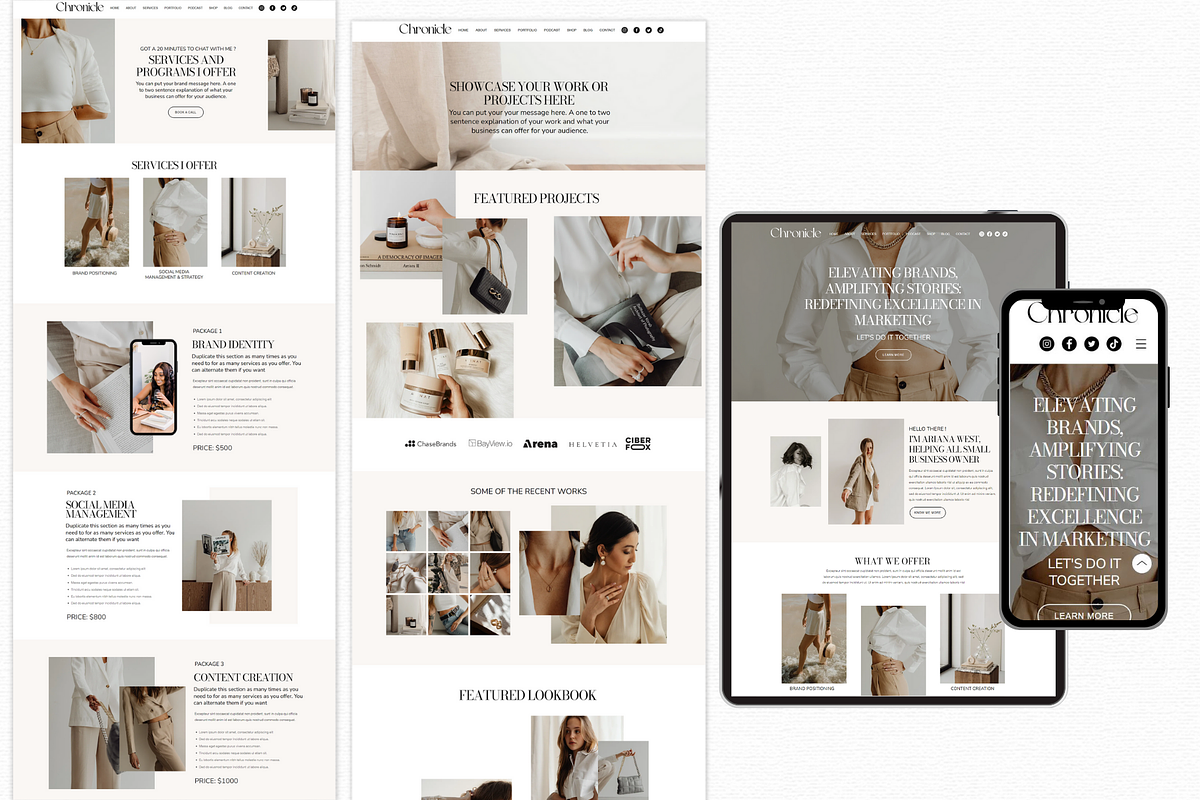 Coaching Wix Website Template, a Wix Template by AdvertFox (Photo 8 of 10)